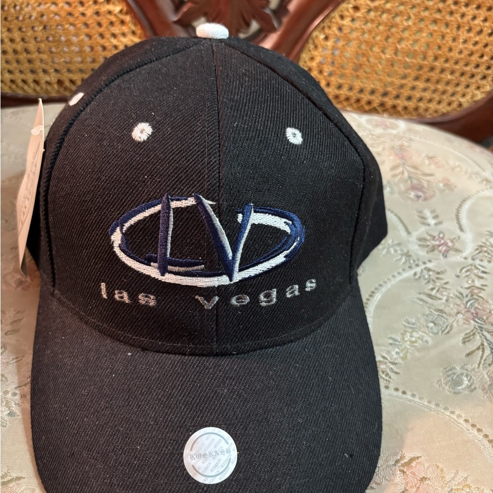 Las Vegas black baseball cap